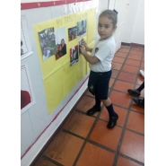 Trabajitos sobre la familia en Ingles con Salita de 5 años